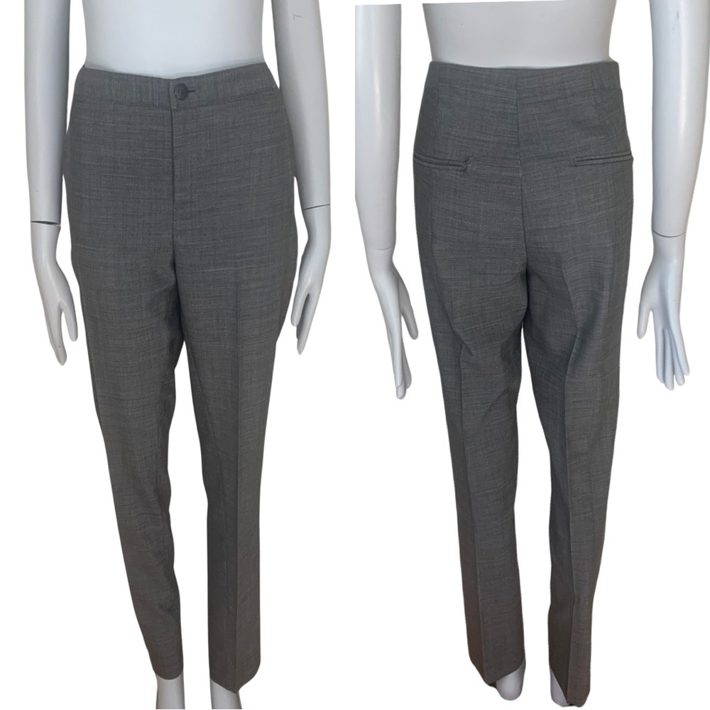 RAG & BONE Wool Slim Leg Dress Pants Grey Size 8 - Picture 1 of 15